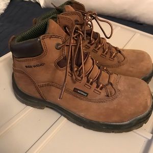 Red Wing Steel Toe Waterproof Boots size 6.5.